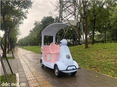  三至四座电动观光车 自乘自驾观光车 游览观光小可爱